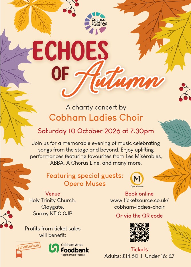 Echos of Autumn Charity Concert with guests Opera Muses Echos of Autumn Charity Concert with guests Opera Muses